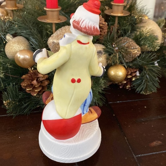 Set of 3 kimco wind up music clowns - Picture 7 of 9